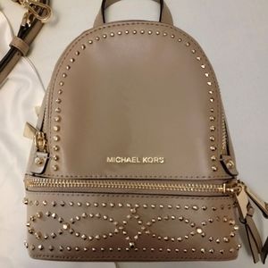 EUC MK Multi Way Studded Backpack